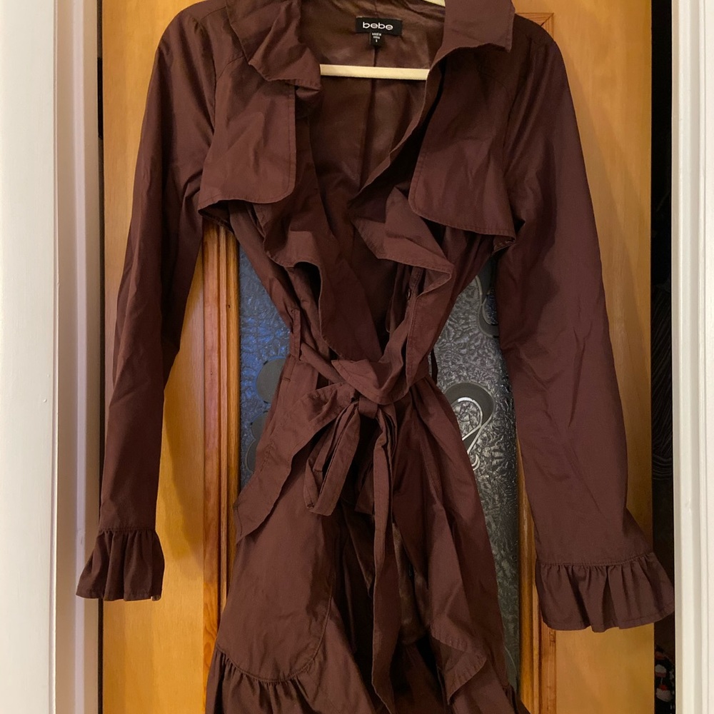 COPY - Bebe raincoat sz Small